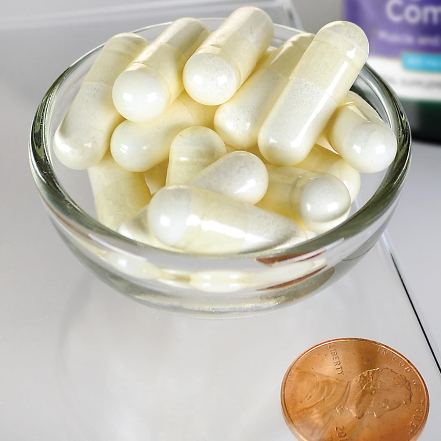 Swanson Triple Magnesium Complex Capsules - 100 Count, 400mg Magnesium per Capsule