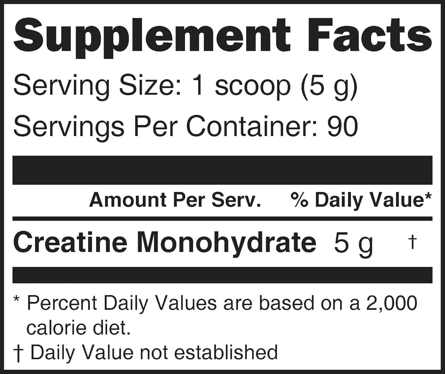 swiig Micronized Creatine Monohydrate - Gluten-Free, No Added Flavors, Dairy, Fish, or Soy - Non-GMO - 90 Servings