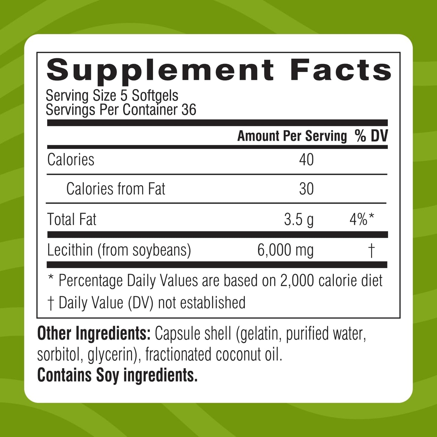 Swisse Soy Lecithin 1200mg Softgels Capsules for Liver Health & Fat Metabolism * | Choline Lecithin Supplement 1200 mg | 180 Softgels