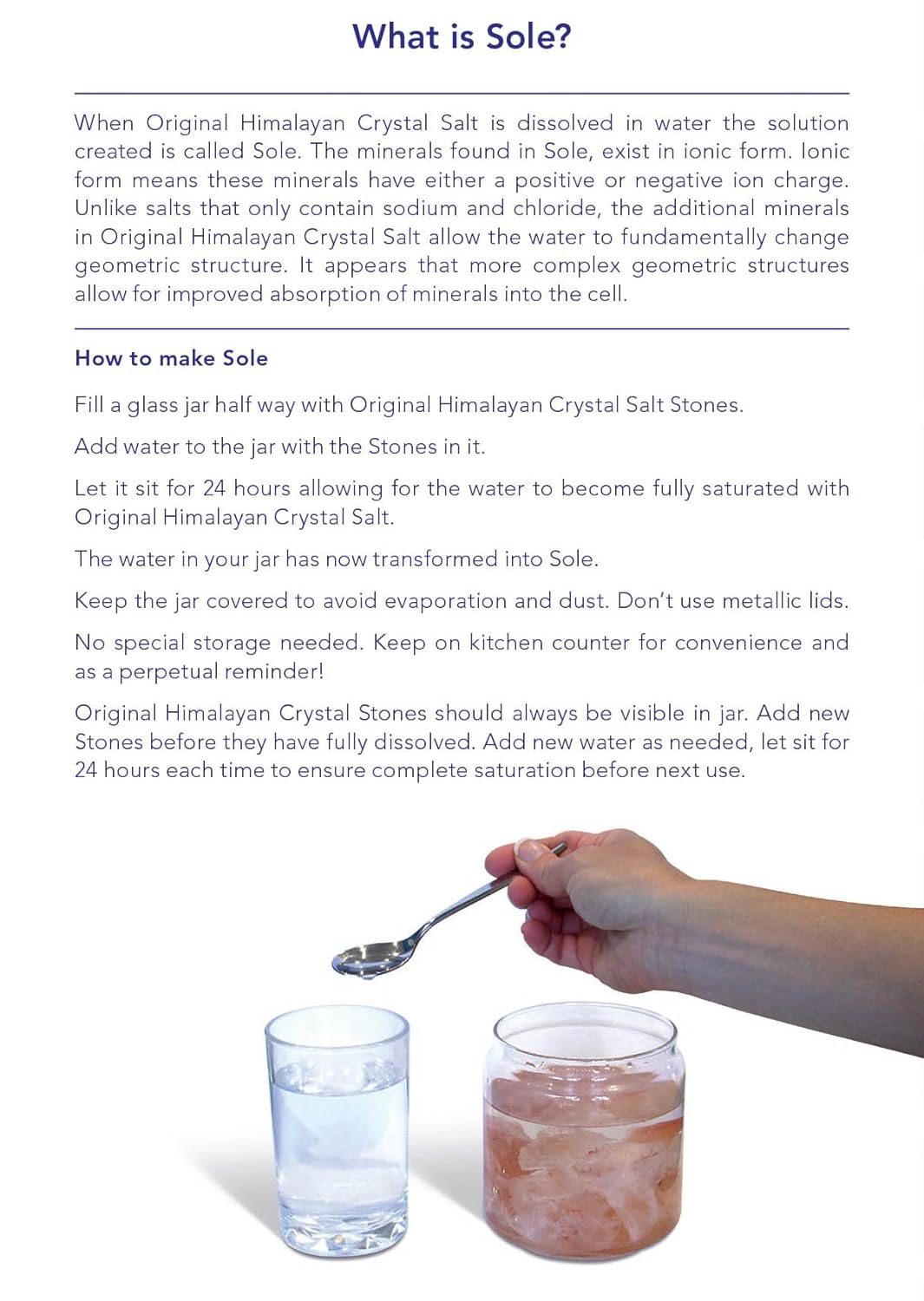 Symphony Natural Health Himalayan Crystal Salt Stones for Sole - Boost Hydration, Energy, and Cellular Communication with 84 Trace Minerals - 3 Pack