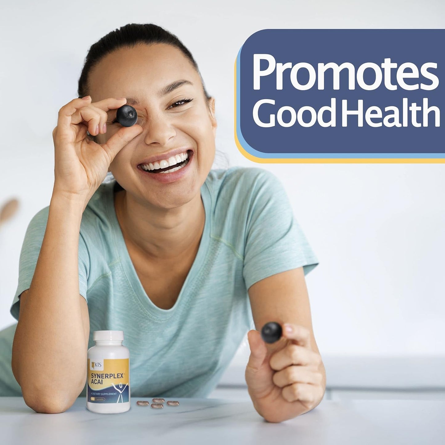 Synerplex® Açaí Capsules: Natural Antioxidant Rich Superfood for Brain, Heart, and Reproductive Health