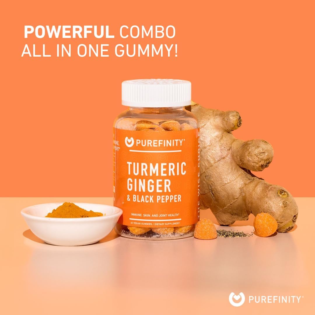 Tart Cherry Extract & Turmeric Ginger Gummies Bundle for Uric Acid Flush & Cleanse