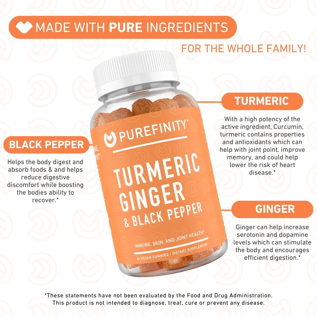 Tart Cherry Extract & Turmeric Ginger Gummies Bundle for Uric Acid Flush & Cleanse