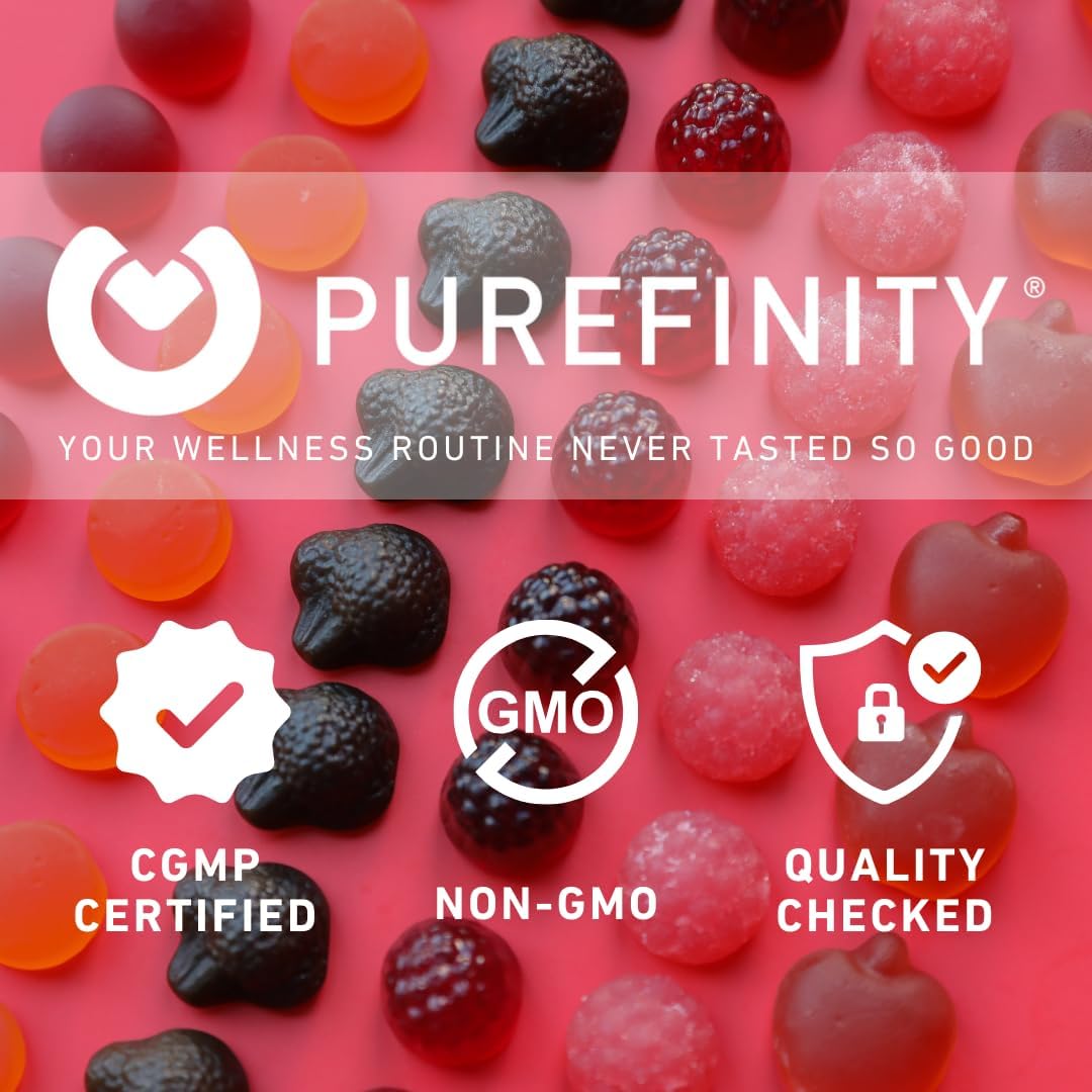Tart Cherry Gummies for Joint Relief & Recovery - Uric Acid Flush, Antioxidant Rich Raw Juice Extract - Non-GMO, Gluten Free, Vegan - 60 Count