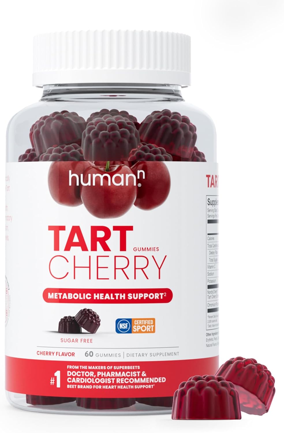 Tart Cherry Gummies & SuperGrapes Chews by humanN - Delicious and Nutritious Antioxidant Supplements