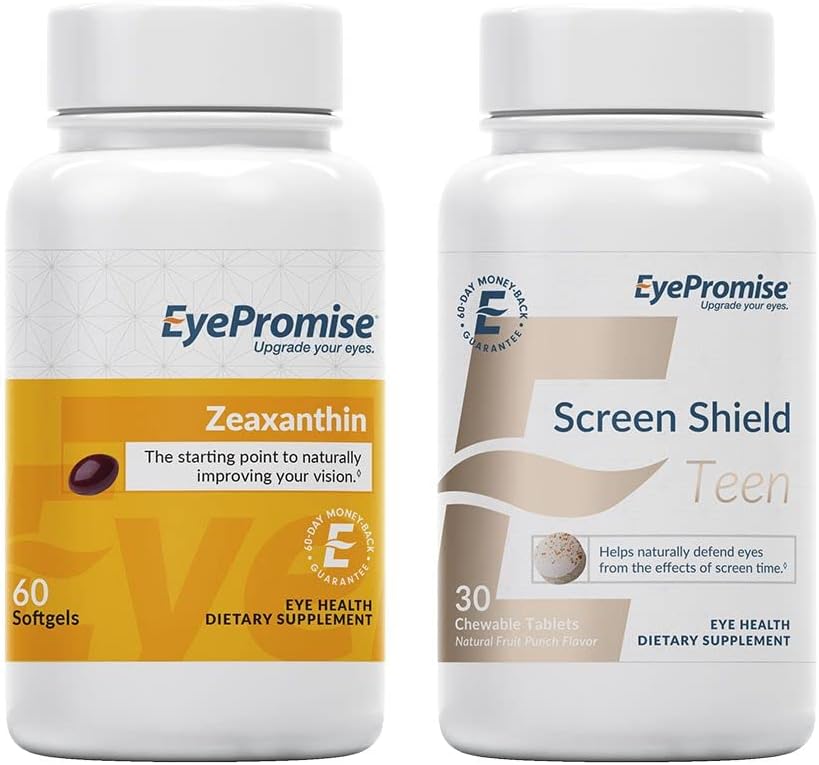 Teen Chewable Eye Vitamin with Zeaxanthin and Screen Shield for Eye Health