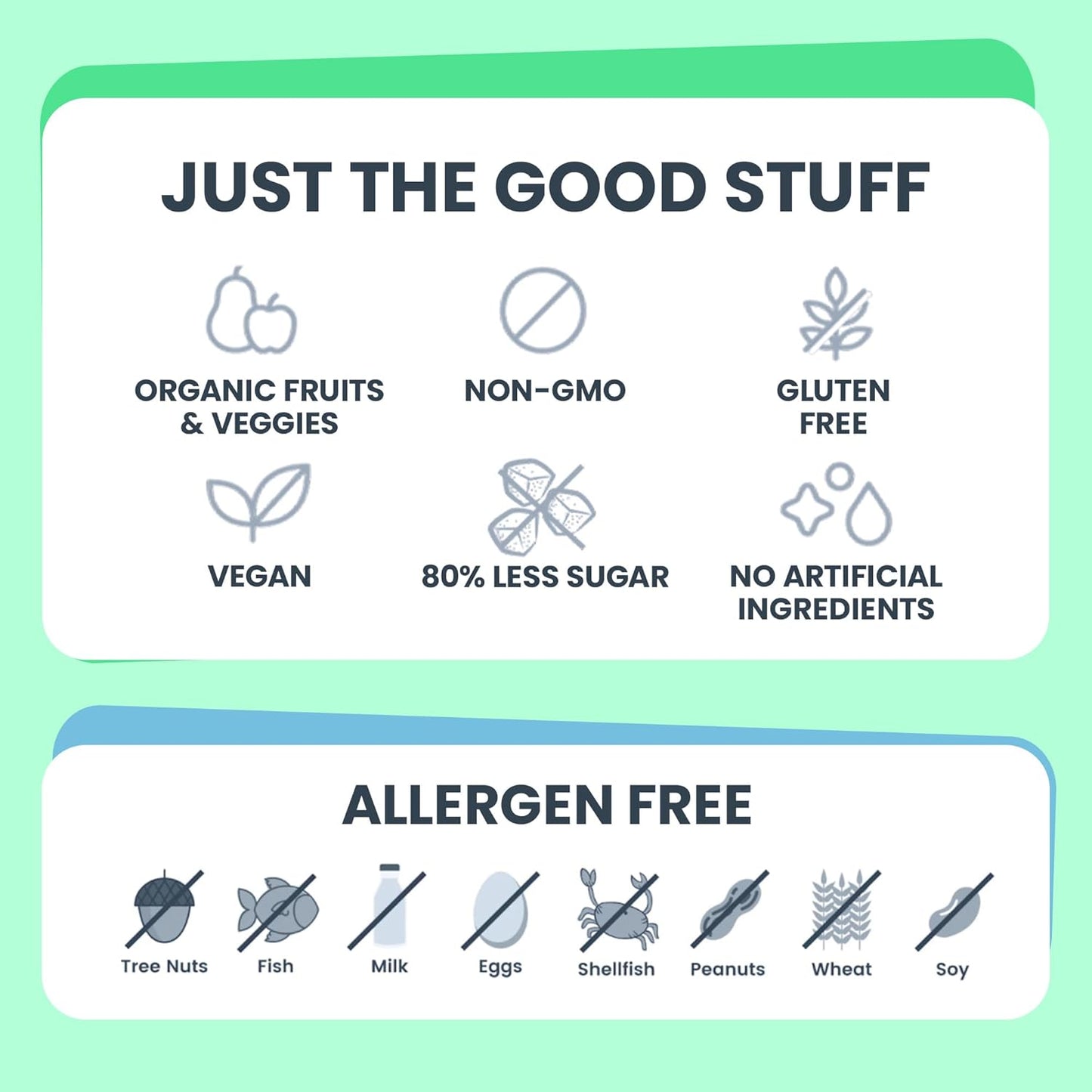 Teens' 3-in-1 Gut Support Gummies for Digestive, Skin, and Immune Health - 60-Day Supply