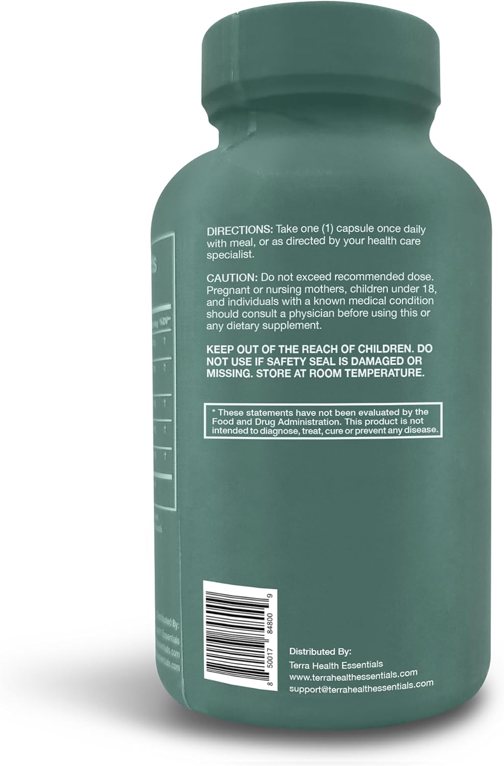 Terra Health Essentials Digestive Catalyst | Support for IBS Symptoms | Enzyme Blend (1 Bottle, 60 Capsules)