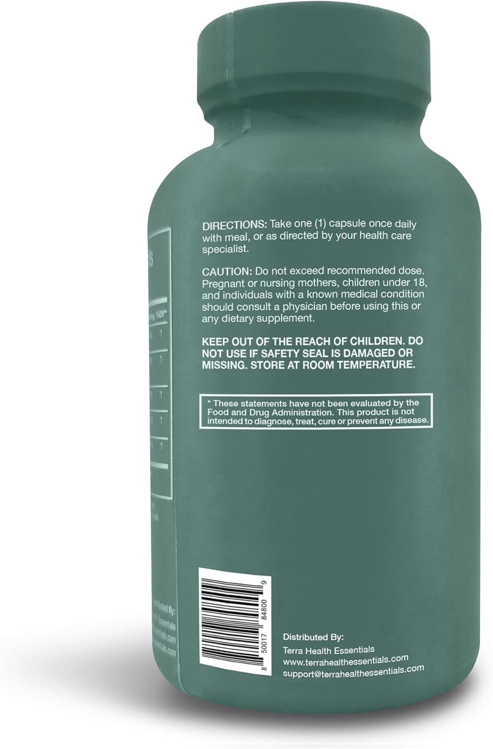 Terra Health Essentials Digestive Catalyst | Support for IBS Symptoms | Enzyme Blend (1 Bottle, 60 Capsules)