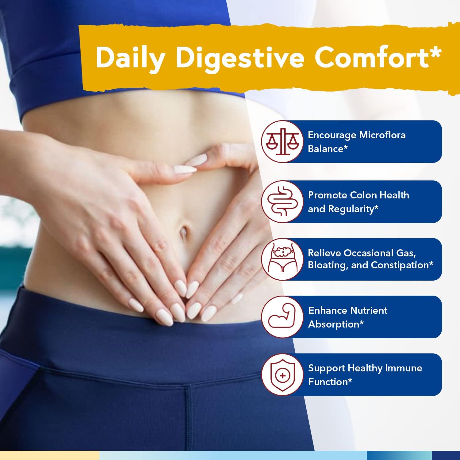 Terranics Probiotics: 60 Billion CFU, 20 Strains, Veg Capsules with Prebiotics, Digestive & Immune Health Support, Non-GMO, Dairy & Gluten-Free, Shelf Stable Supplement for Men & Women