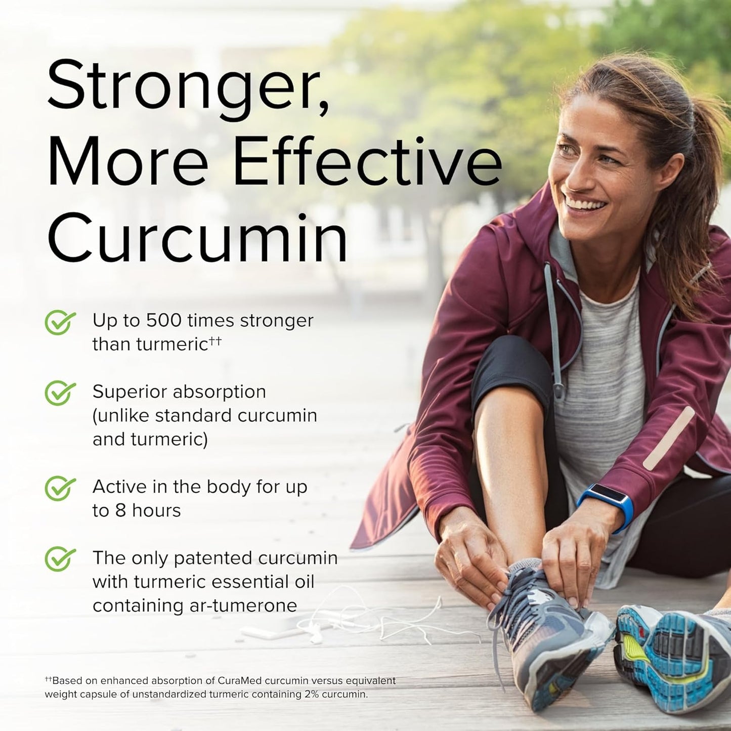 Terry Naturally CuraMed 375mg Softgels - Antioxidant Brain & Immune Health Support with Curcumin & Turmeric - Herbal Liver Support - 240 Softgels