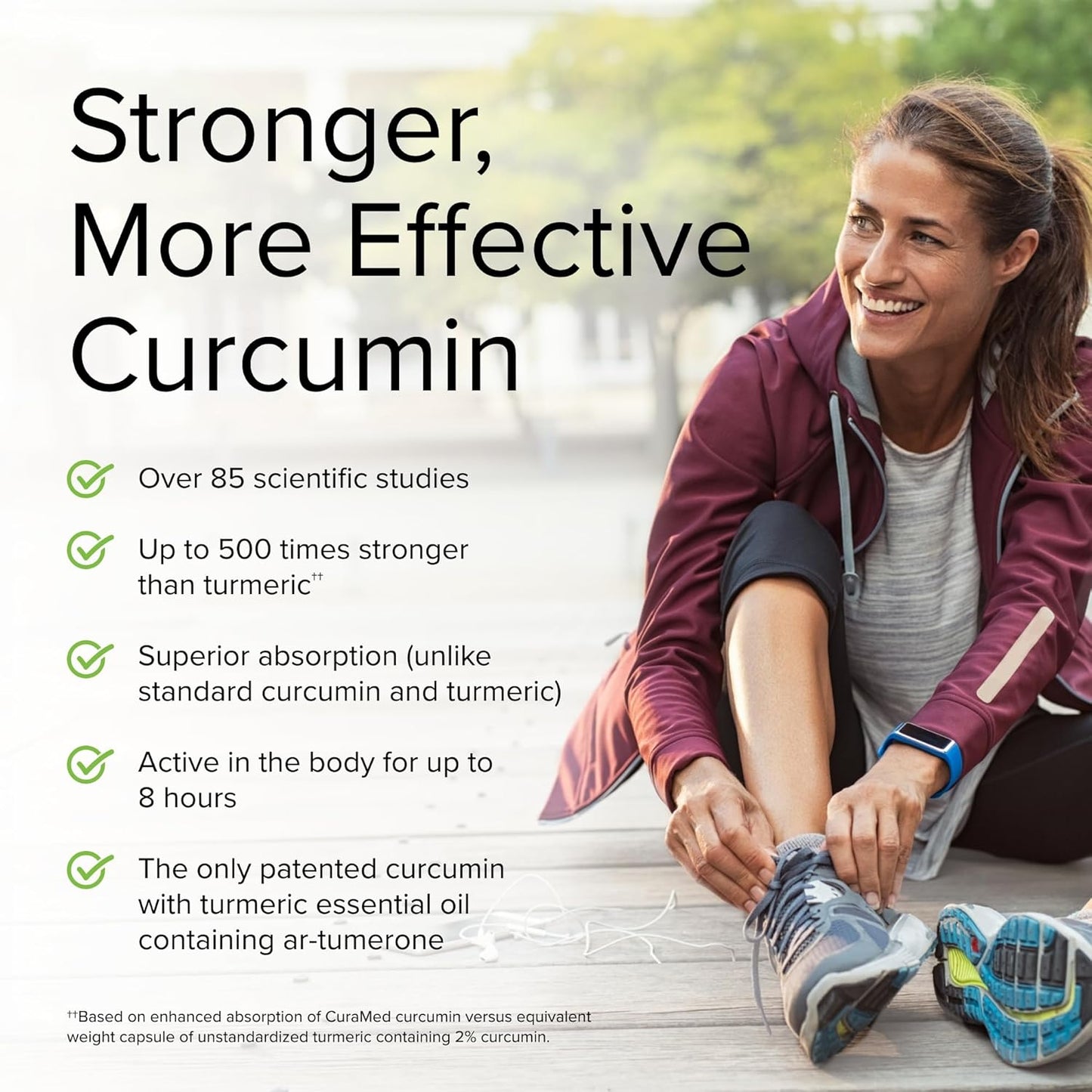 Terry Naturally CuraMed 750mg Softgels - High-Potency Curcumin Complex for Brain, Heart, Kidney, Liver & Immune Health - Pack of 180