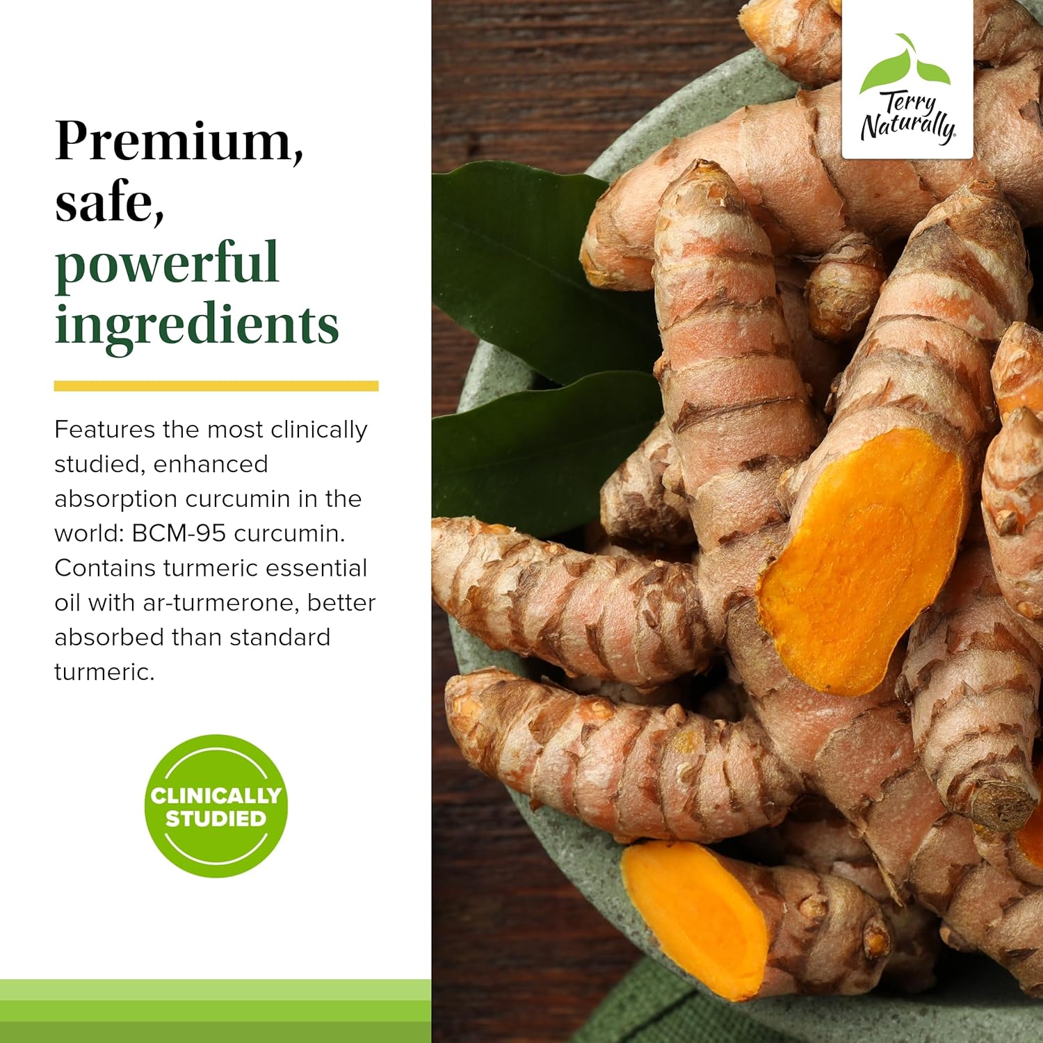 Terry Naturally Curamin: Curcumin Supplement for Circulation, Endorphin & Muscle Support - 21 Capsules