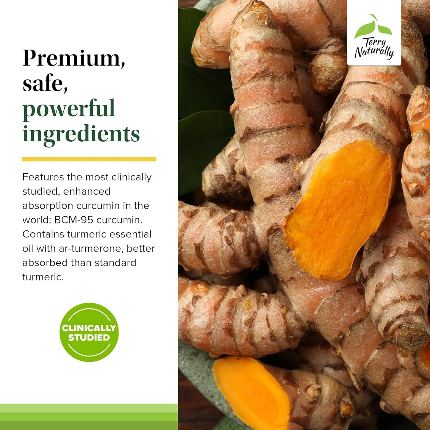 Terry Naturally Curamin Headache Tablets - Travel Size with Curcumin & Boswellia - Non-GMO, Vegan, Gluten Free - 7 Servings