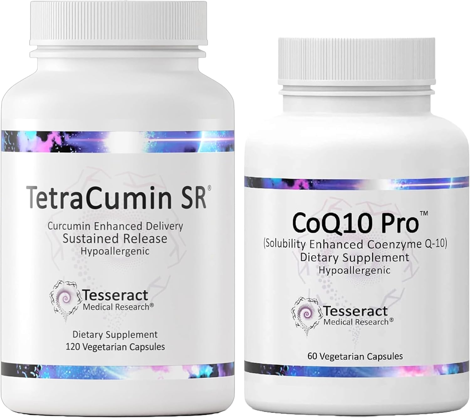 Tesseract Medical Research Vitality Boost Joint Support Supplement with Coenzyme Q10 Antioxidant for Optimal Health