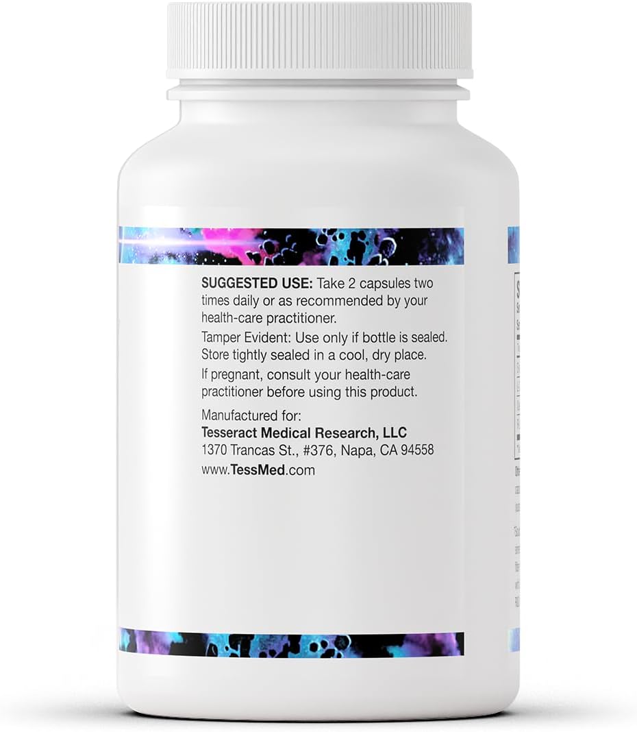 Tesseract NOX Flo SR Nitric Oxide Booster Supplement - 120 Capsules, Supports Vascular Health, Circulation, and Blood Pressure, Hypoallergenic Formula with L Citrulline, Coenzyme Q10, and R Lipoic Acid