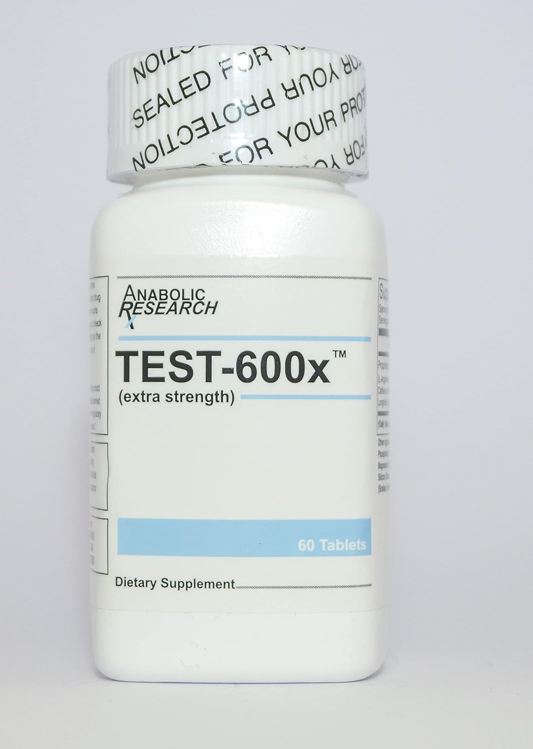 Test-600x Anabolic Research Testosterone & Muscle Growth Formula - 60 Tablets - 1 Month Supply