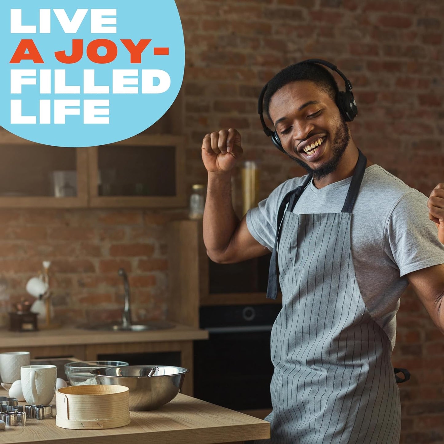 That Good Mood Support Supplement for Women & Men - Stress Relief & Cognitive Well Being - Vitamin B12, 5-HTP, Ashwagandha Root, GABA - USA Made