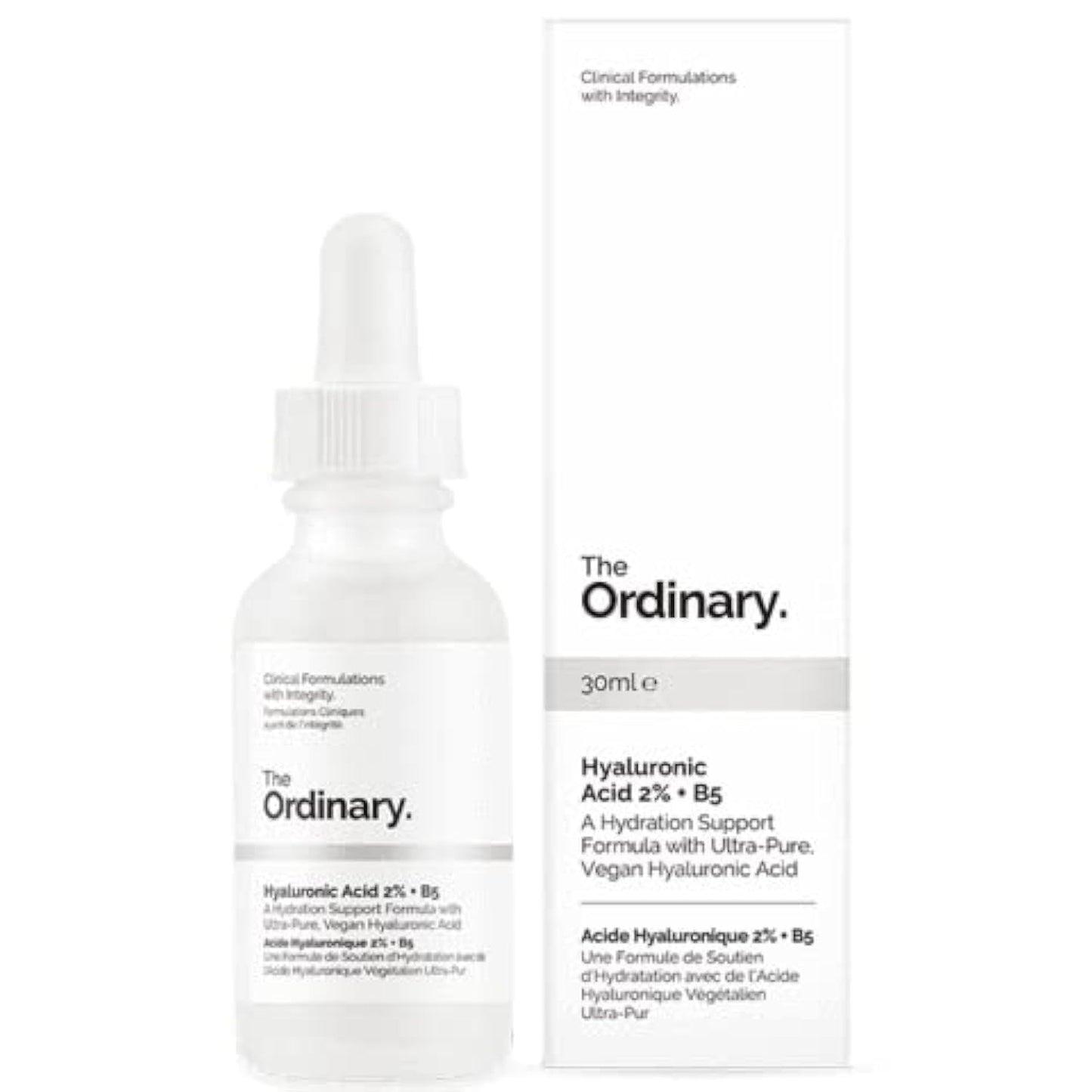 The Ordinary Hyaluronic Acid 2% + B5 Hydration Support Formula 30ml - Skin Moisturizing Solution