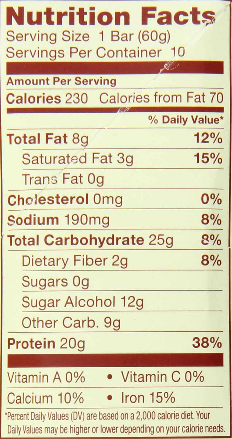 ThinkThin Brownie Crunch High Protein Bars, 10 Count, 600g Total