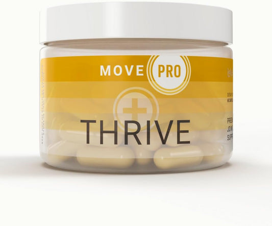 Thrive Move Pro Joint Support Supplement with Glucosamine, Chondroitin, Turmeric, & Boswellia - 60 Capsules for Mobility & Flexibility