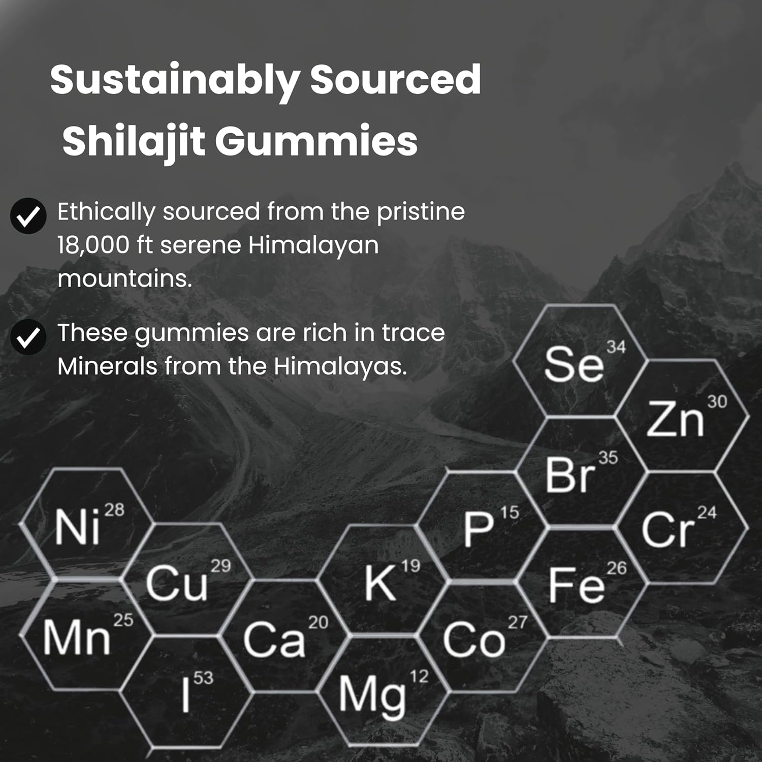 ThriveXwell Himalayan Shilajit Gummies: 1000mg Sugar-Free Supplement with 85+ Trace Minerals for Immunity, Energy, & Brain Health - Raspberry Flavor (60 Count)
