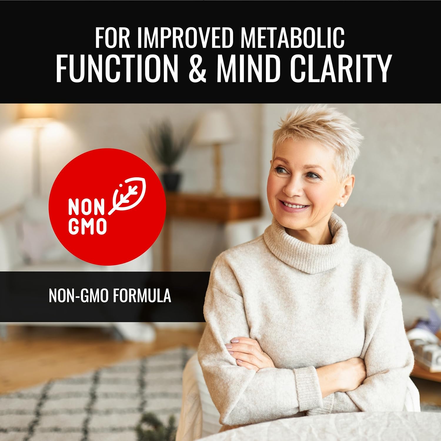 Thyroid Support Supplement with Ashwagandha, Cayenne, Schisandra, Kelp, Zinc, Vitamin B12 & Iodine - 30 Capsules for Men & Women