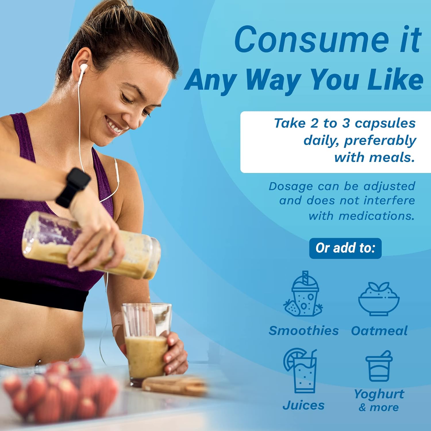 Thyroid Support Supplement with Maca Root, Sea Kelp, Brazil Nuts, Ashwagandha - Vegan Iodine Capsules