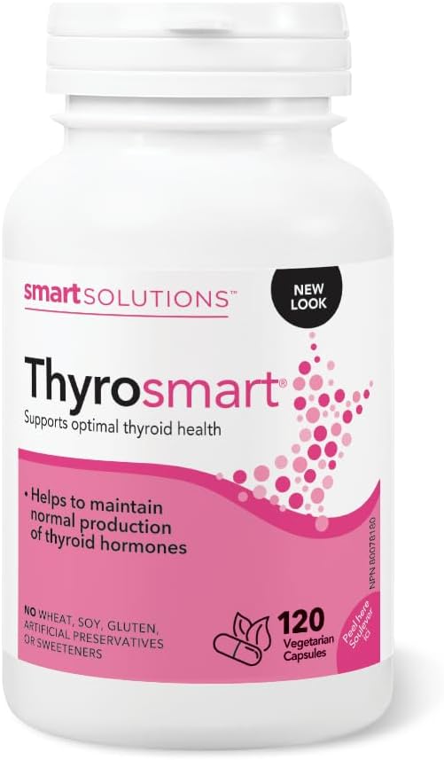 Thyrosmart by Lorna Vanderhaeghe Smart Solutions - 120 Tablets for Thyroid Support