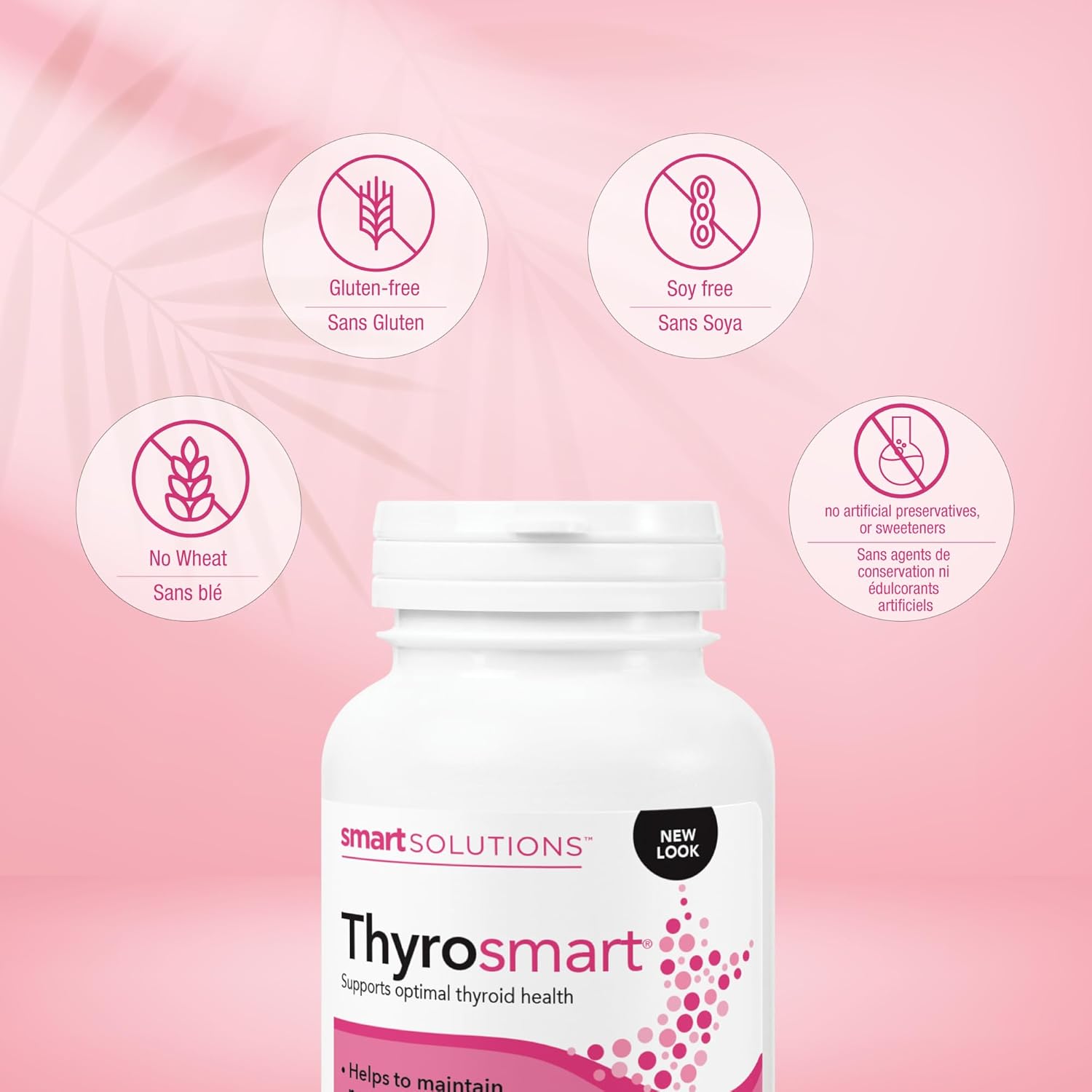 Thyrosmart by Lorna Vanderhaeghe Smart Solutions - 120 Tablets for Thyroid Support