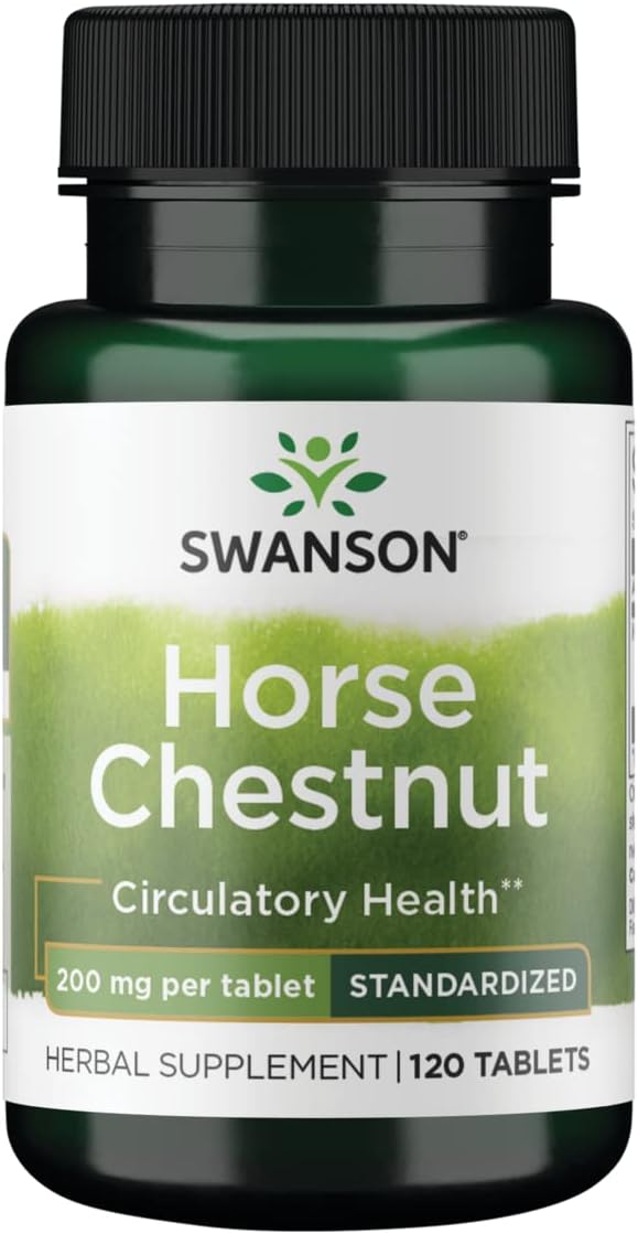 Timed-Release Horse Chestnut 22% Aescin 200mg - 120 Tablets by Swanson