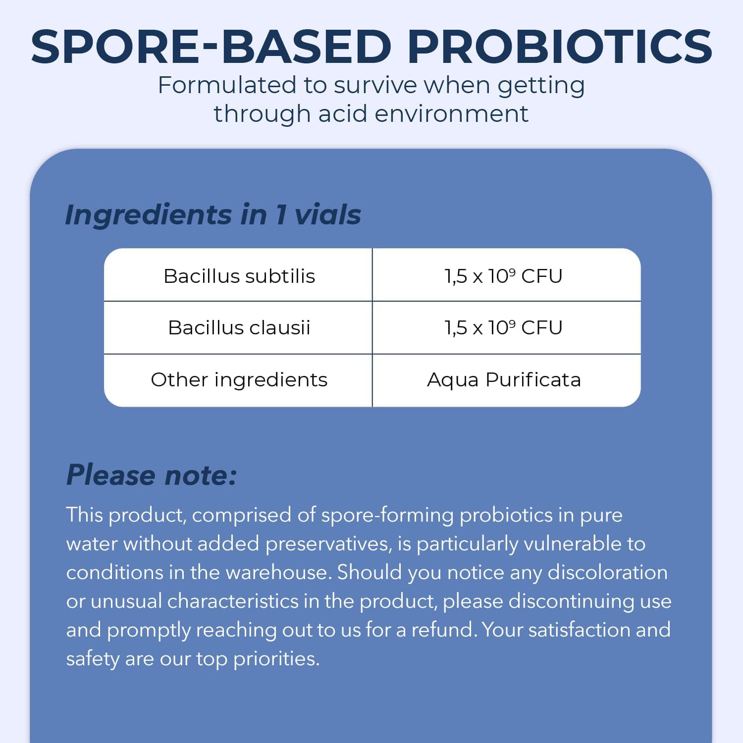 TMA Medispores Rectum Probiotic Liquid: Gut Health Support for Stomach Relief, Bloating, Immune System, Digestive Health - 20 Vials (3 Billion CFUs/Vial) for Adults and Kids