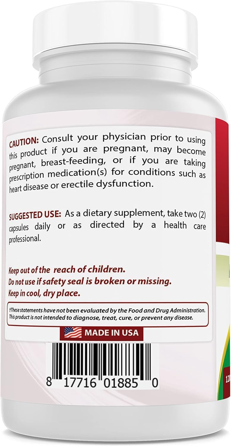 TMG Trimethylglycine Capsules - 1000mg Serving - 120 Capsules - Supports Healthy Homocysteine Levels & Methylation - Pack of 360 Capsules