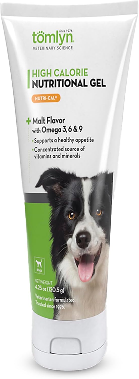 Tomlyn Nutri-Cal Malt-Flavored High-Calorie Nutritional Gel for Dogs - 4.25oz - Healthy Supplement