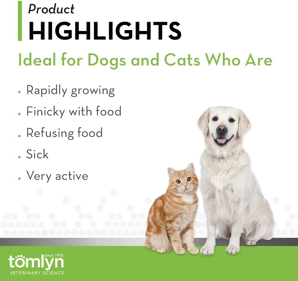 Tomlyn Nutri-Stat High Calorie-Nutritional Gel for Dogs & Cats, Malt-Flavored, 4.25oz