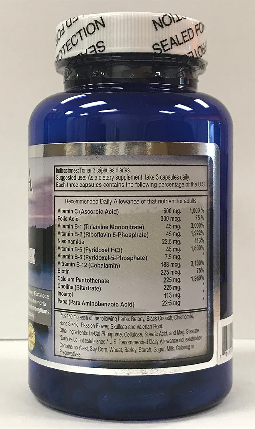 Tonaya Stress-B Complex: Natural Supplement for Stress Relief and Energy Support