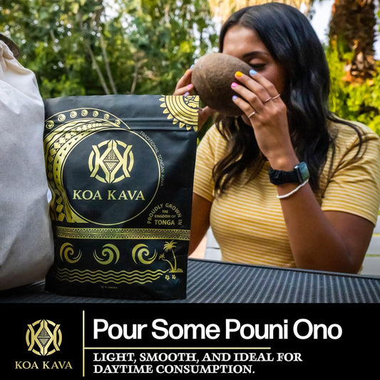 Tongan Kava Kava Root Powder - 1 lb Bag of Noble Pouni ONO Kava Tea Drink from Vava'u