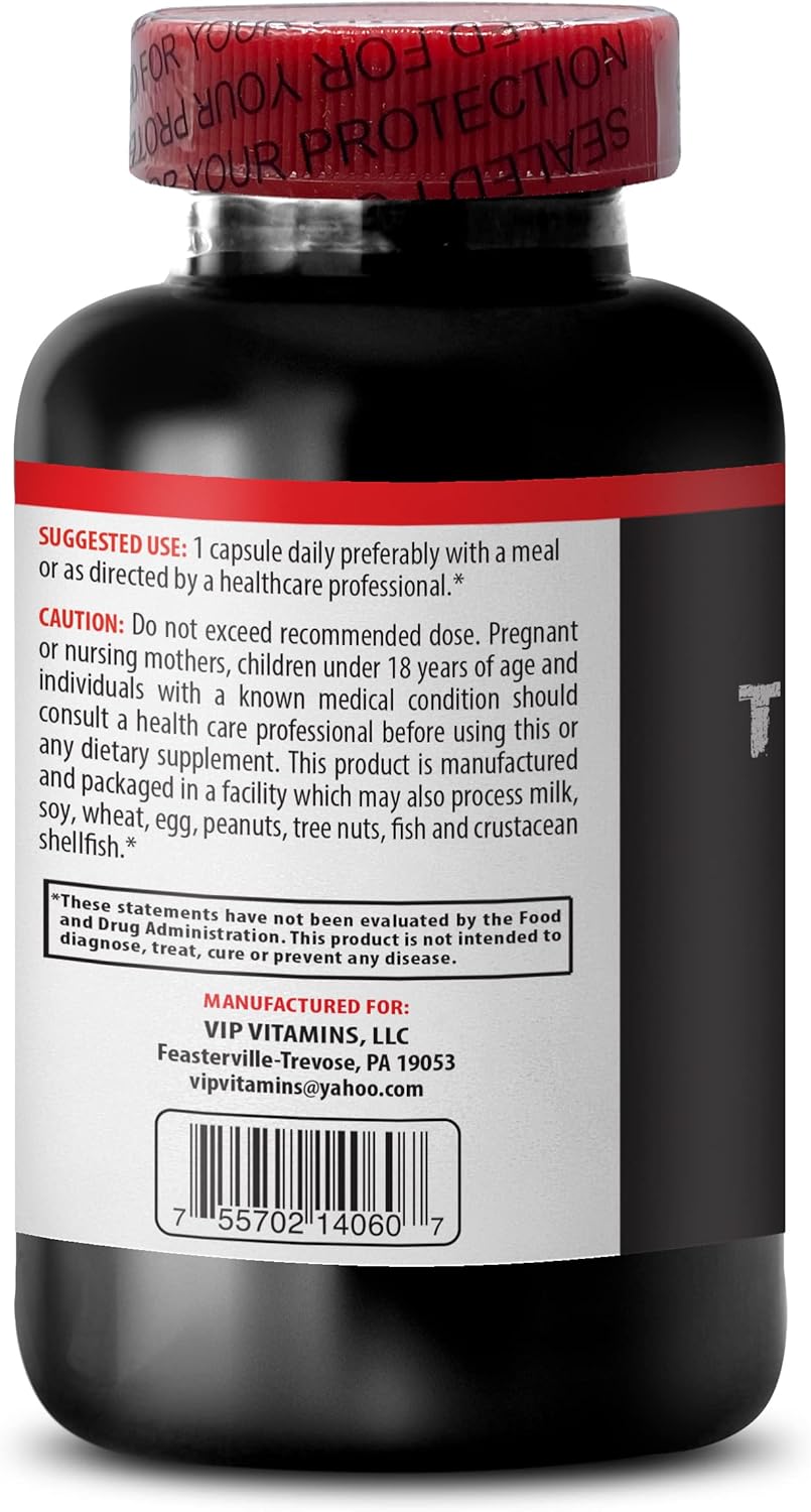 TONGKAT ALI Extract 200:1 - Natural Energy Pills for Men - Muscle Building and Stamina Supplements - 2 Bottles
