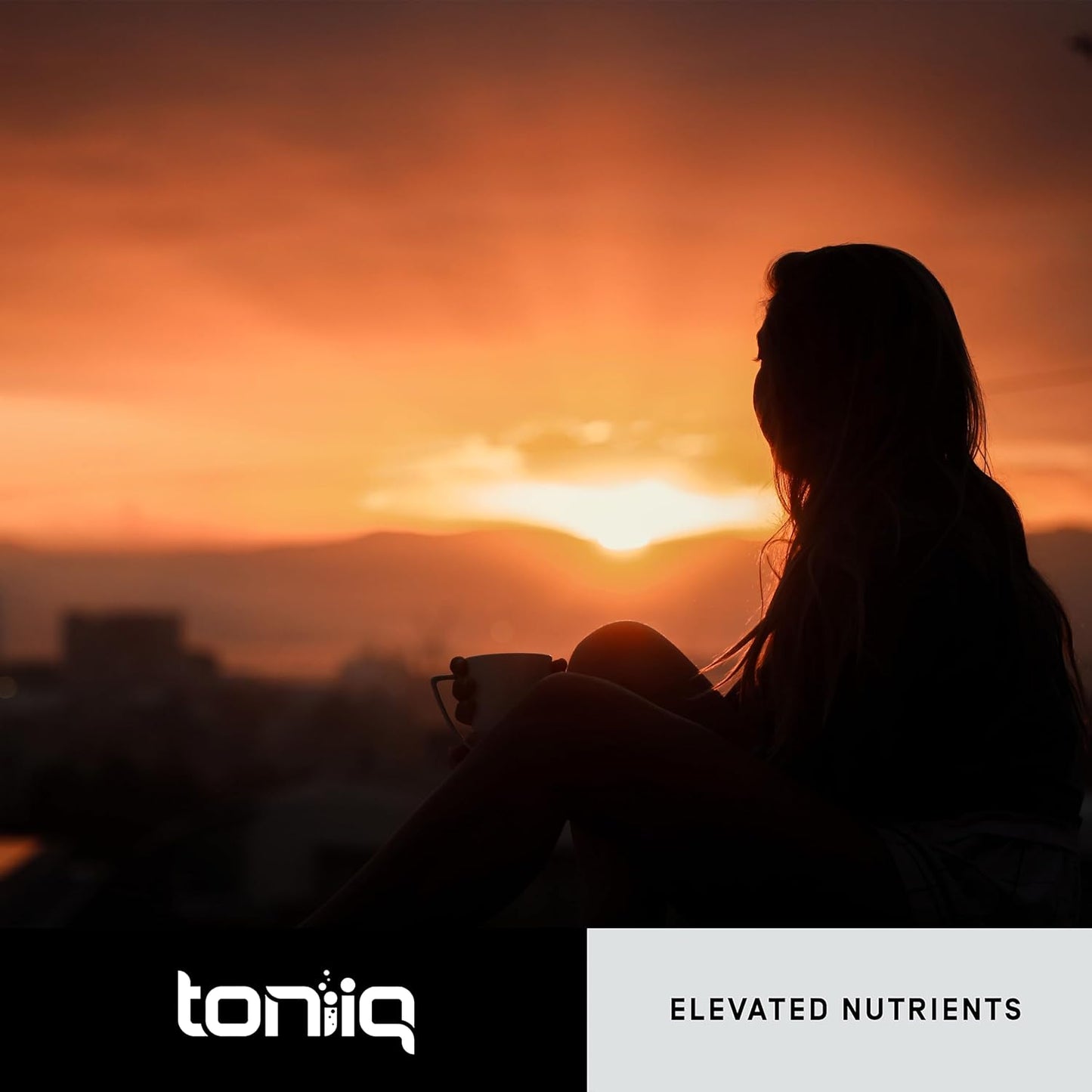 Toniiq Mushroom Coffee - Ultra High Potency 10:1 Concentrated Extract - Colombian Sourced Beans with 10 Mushroom Blend, Lion's Mane & Cordyceps - Rich & Functional Coffee Alternative - Third-Party Lab Tested