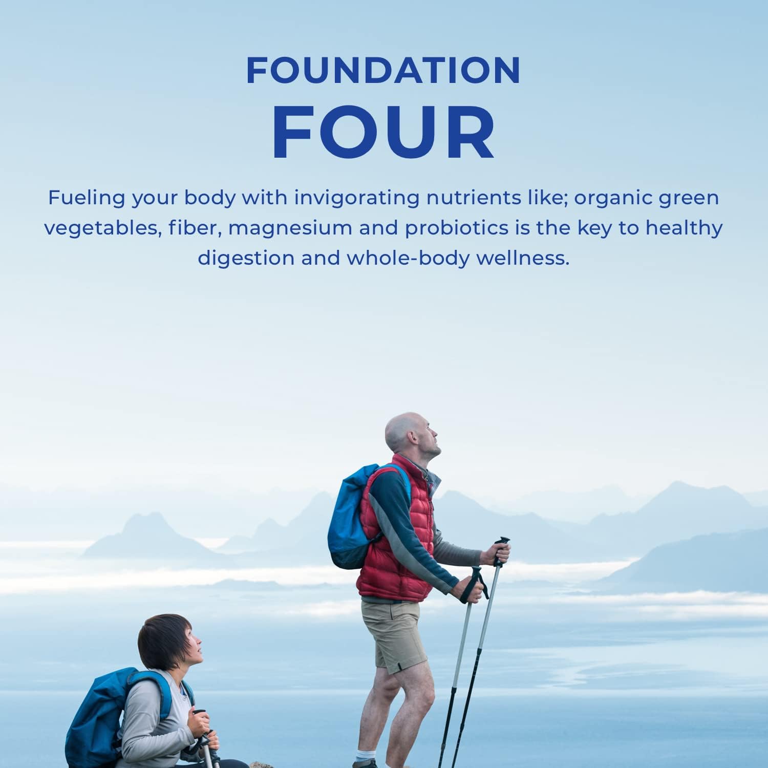 Tony Horton High Impact Plant Protein Powder with 3000 MG of HMB (Vanilla) + Foundation Four Greens Drink with Pre & Probiotics & Essential Magnesium (Strawberry)