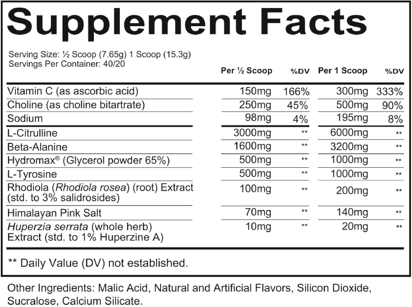 Total War Pump Non Stim Pre Workout Powder - Caffeine Free for Men & Women - L-Citrulline, Beta Alanine & More - Plum Fusion - 10.79 oz