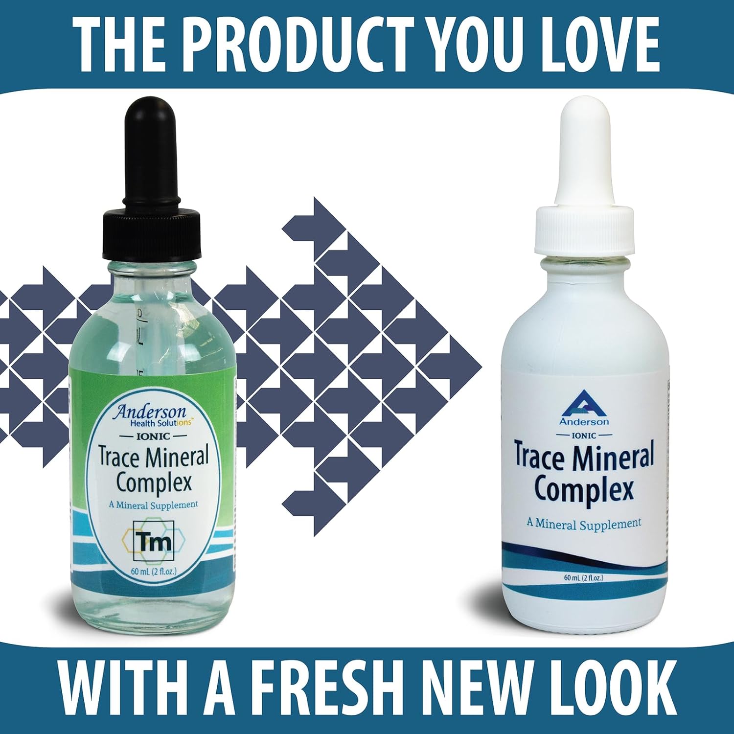 Trace Mineral Complex | Full Spectrum Ionic Liquid Mineral Drops | Electrolytes & Hydration Supplement | 2 fl oz Glass Bottle