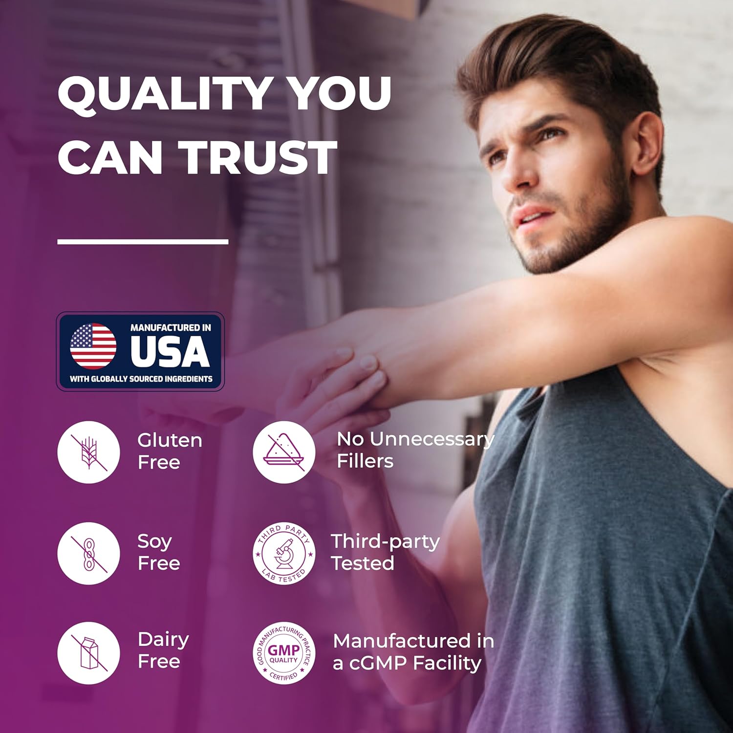 Trans-Resveratrol with Berberine, Green Tea, Grape Seed Extract, & Quercetin Capsules for Gut, Digestive & Immune Health