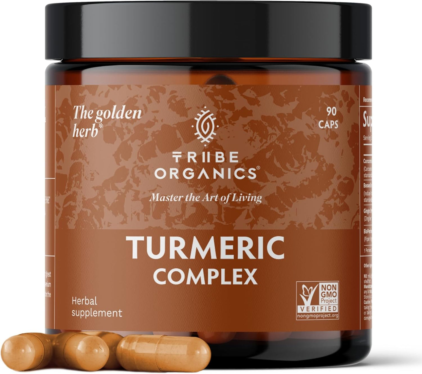 TRIBE ORGANICS Balance Bundle - 120ct KSM-66 Ashwagandha + 120ct Turmeric Curcumin C3 Complex