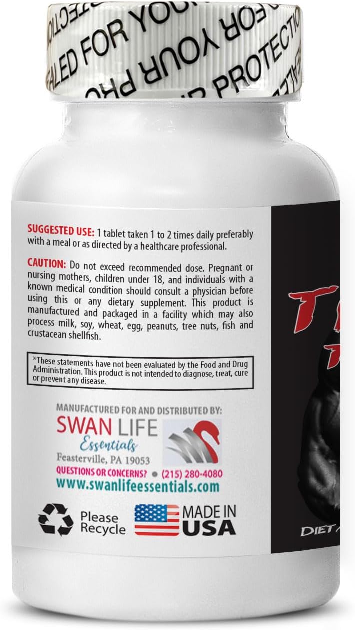 Tribulus Terrestris Extract for Enhanced Libido and Energy - Sex Drive Pills for Men and Women - 2 Bottles 180 Tablets