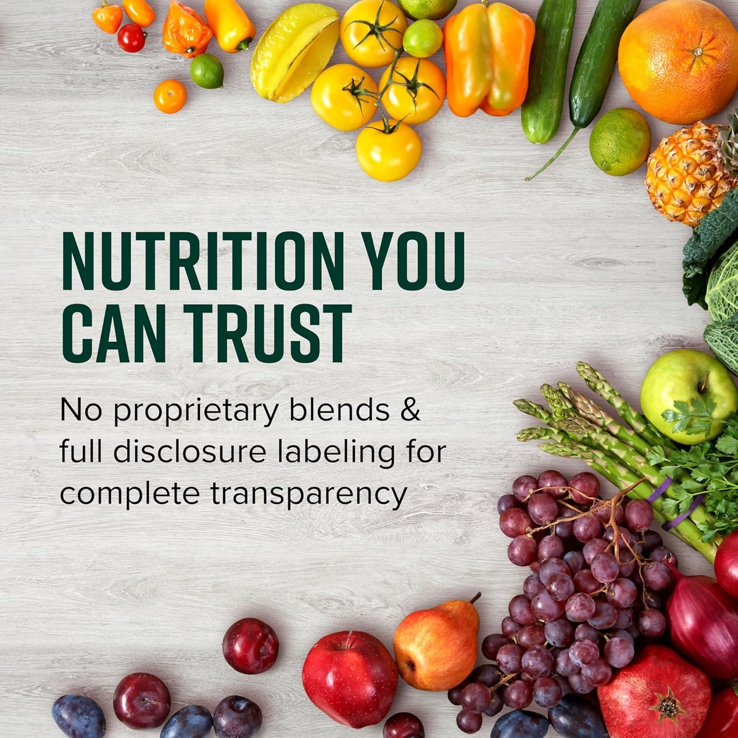 Trilogy Probiotic Multivitamin: Omega-3, Vitamins A, B12, C, D3, E, Selenium, Magnesium, Zinc - 30 Servings