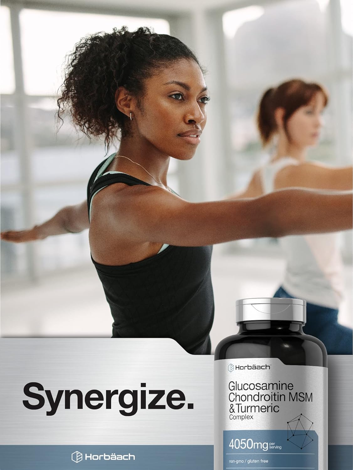 Triple Strength Glucosamine Chondroitin with Turmeric & MSM Caplets - 180 Count