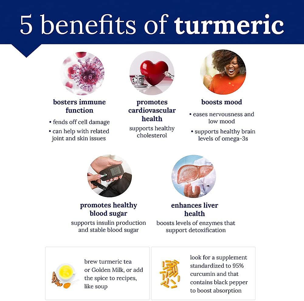 Triple Strength Turmeric with Curcumin 900mg - Supports Joint Mobility, Antioxidant Benefits - 5mg Bioperine for Nutrient Absorption - 240 Capsules