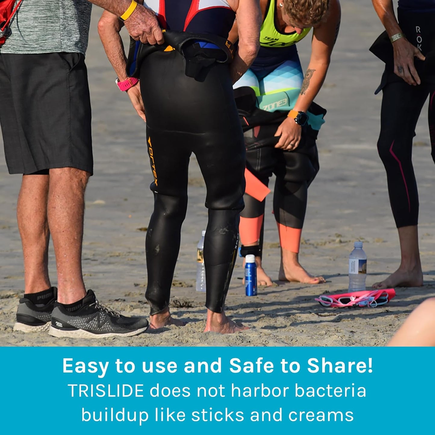 TRISLIDE Anti-Chafe Spray Lubricant for Skin Protection - Prevents Chafing and Blisters, Long-Lasting Comfort - 1 Pack