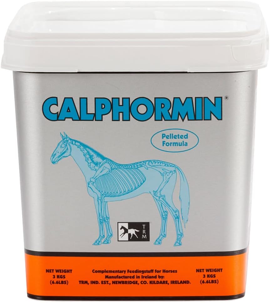 TRM Calphormin Nutrient-Rich Horse Supplement for Young Horses - 6.6 lb Bucket